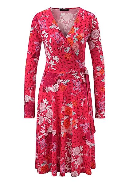 Aniston CASUAL Jerseykleid, mit fantasievollem Blumendruck- jedes Teil ein günstig online kaufen