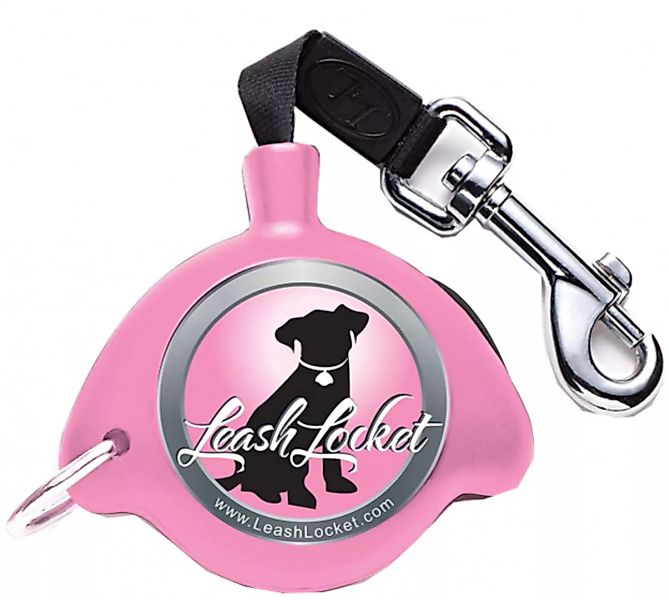 Hundeleine Leashlocket Nylon Rosa Größe S günstig online kaufen