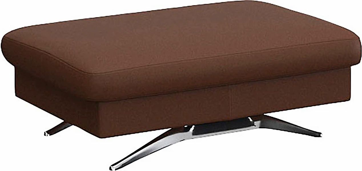 FLEXLUX Pouf "Glow Sitzhocker, Polsterhocker" Hocker mit Stauraum, Fuß Alu günstig online kaufen