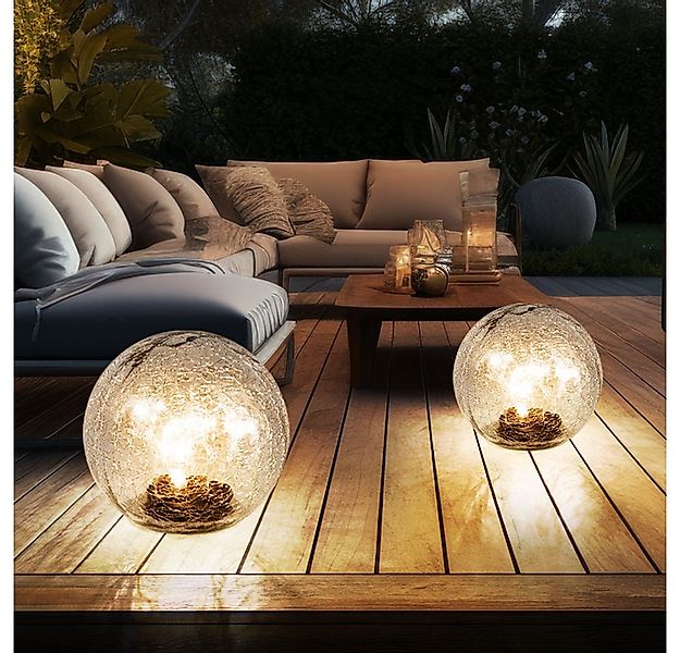 GLOBO LIGHTING LED Gartenleuchte, LED-Leuchtmittel fest verbaut, 2er Set LE günstig online kaufen