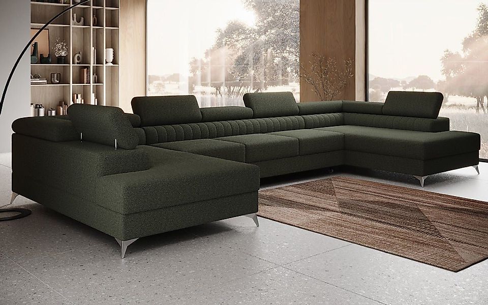Luxusbetten24 Schlafsofa Designer Sofa Aurea U günstig online kaufen