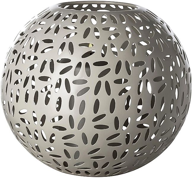 Fink Windlicht "DARIA" Kerzenhalter aus Eisen, pulverbeschichtet, mit Cut-O günstig online kaufen