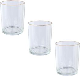 Creativ deco Teelichthalter Weihnachtsdeko (3 St), günstig online kaufen