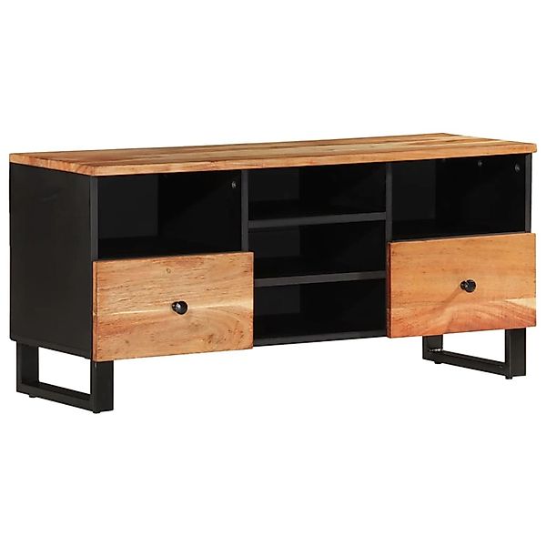 VidaXL TV-Schrank 100x33x46 cm Massivholz Akazie und Holzwerkstoff günstig online kaufen
