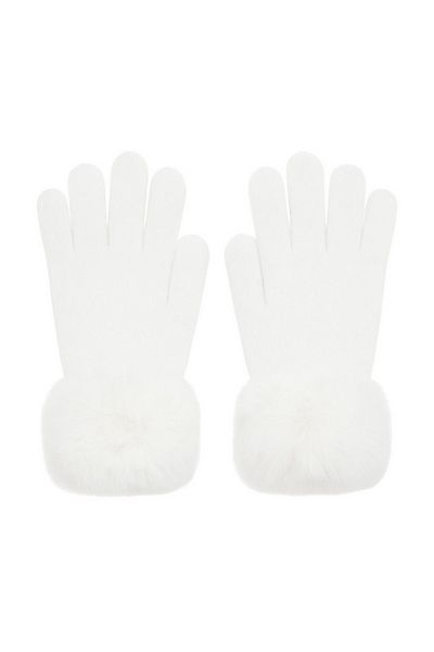 Faera Baumwollhandschuhe Weicher Materialmix für warme Hände (1-St., modisc günstig online kaufen