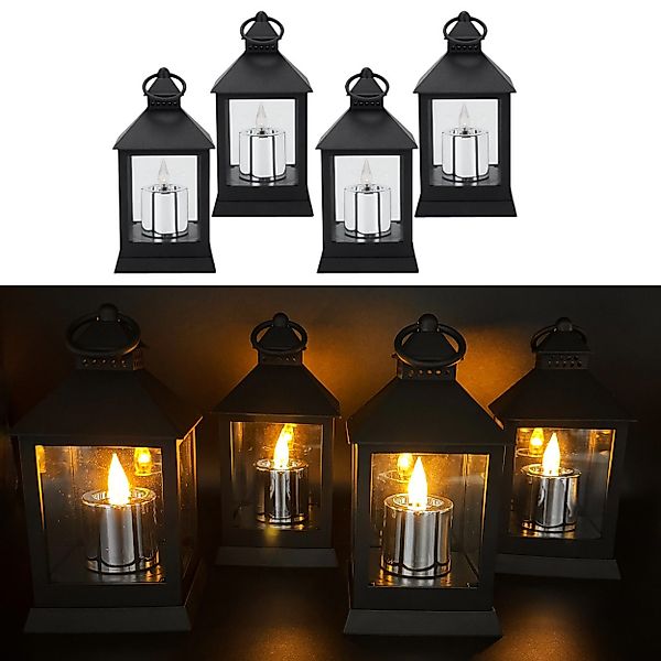 Online-Fuchs LED Laterne - 4er Set günstig online kaufen
