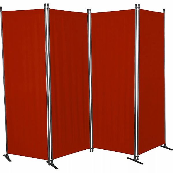 Angerer Paravent 4-tlg. Swingtex Bordeaux günstig online kaufen