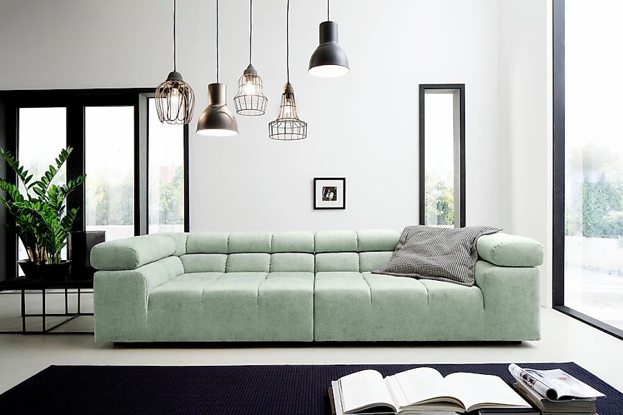 Home affaire Big-Sofa "Ancona modern, elegant, bequem, viel Platz, B/T/H: 2 günstig online kaufen
