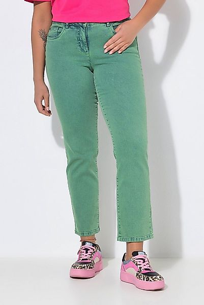 Angel of Style Regular-fit-Jeans Jeans Paula Straight Fit 5-Pocket Moonwash günstig online kaufen