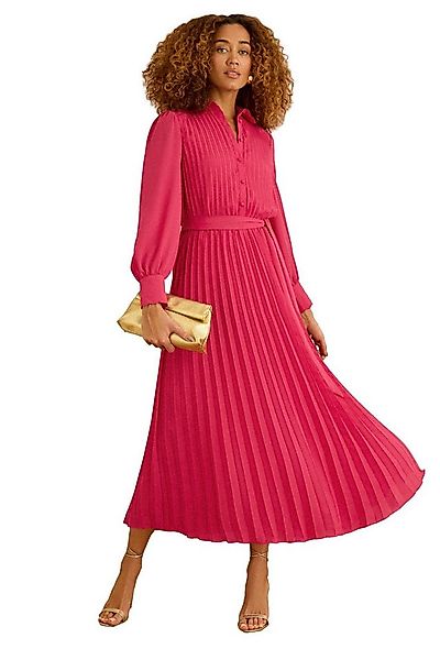 Love & Roses Midikleid Love & Roses Midikleid mit Falten, Regular (1-tlg) günstig online kaufen