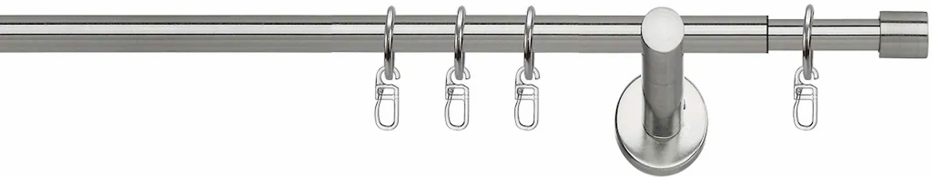 indeko Gardinenstange "Andrax" Ø 20 mm 1 läufig-läufig ausziehbar stufenlos günstig online kaufen
