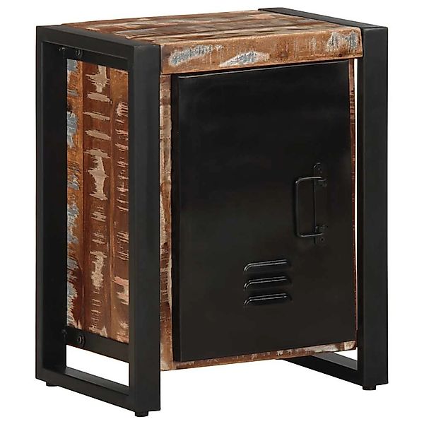 vidaXL Nachttisch Mehrfarbig 40x30x51 cm Altholz Massiv 4013565 günstig online kaufen