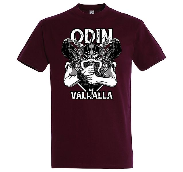 Youth Designz T-Shirt Odin Valhalla Herren T-Shirt mit trendigem Spruch günstig online kaufen
