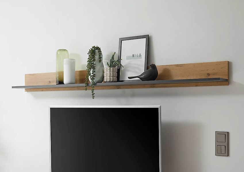 INOSIGN Wandregal "City/Giron, modernes Wandboard, Wandhalter mit Ablageflä günstig online kaufen