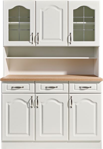 wiho Küchen Küchenbuffet "Linz" 120 cm breit, in Landhaus-Optik günstig online kaufen