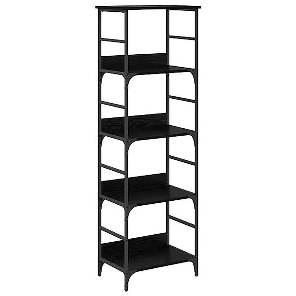 vidaXL Bücherregal Schwarz Eichen-Optik 50 x 33 x 153 cm Holzwerkstoff 8827 günstig online kaufen