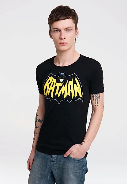 LOGOSHIRT T-Shirt "Batman – Bat", mit auffälligem Batman-Frontprint günstig online kaufen