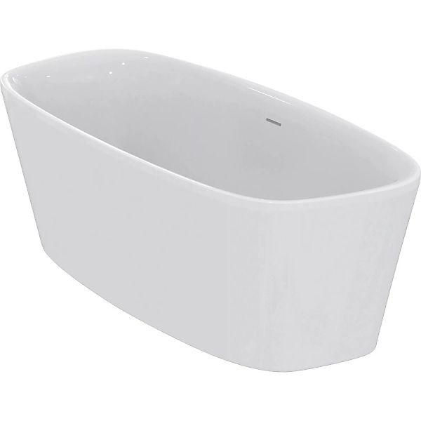 Ideal Standard Oval-Badewanne Dea freistehend 180 cm x 80 cm Weiß günstig online kaufen
