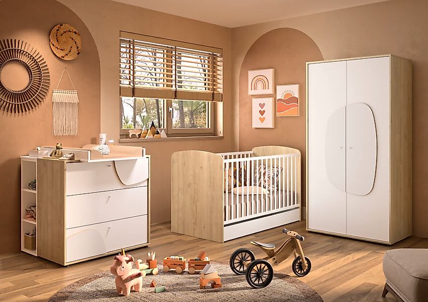 Galipette Babyzimmer-Komplettset "BASILE SET N2 6tlg" 6 tlg. tlg. Komplette günstig online kaufen