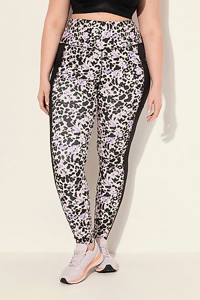 Ulla Popken Leggings Sport-Leggings Leomuster schnelltrocknend günstig online kaufen