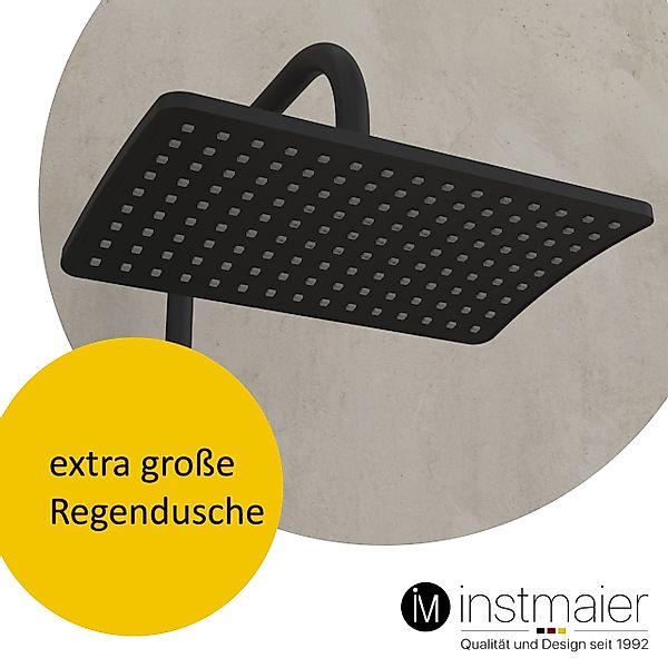 instmaier Brausegarnitur, 3 Strahlart(en), mit Duschablage, günstig online kaufen