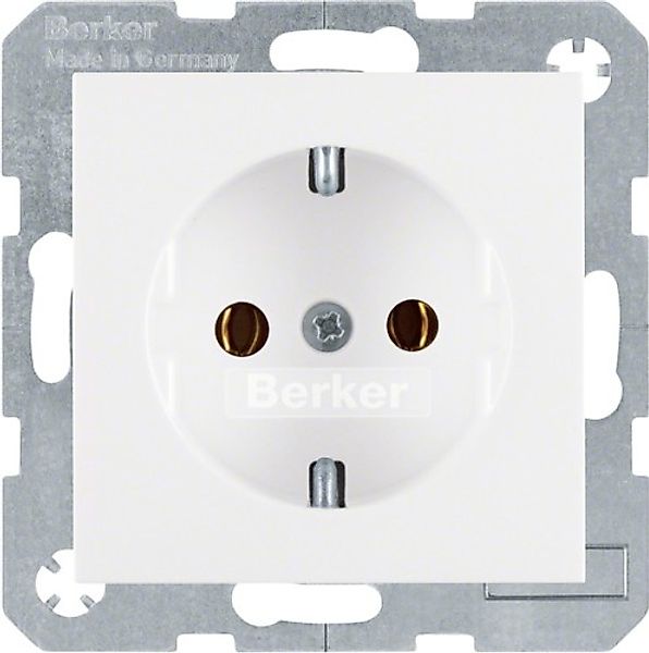 Berker SCHUKO-Steckdose pws/gl 41438989 - 41438989 günstig online kaufen