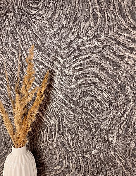 Newroom Vliestapete, Braun Tapete Modern Muster günstig online kaufen