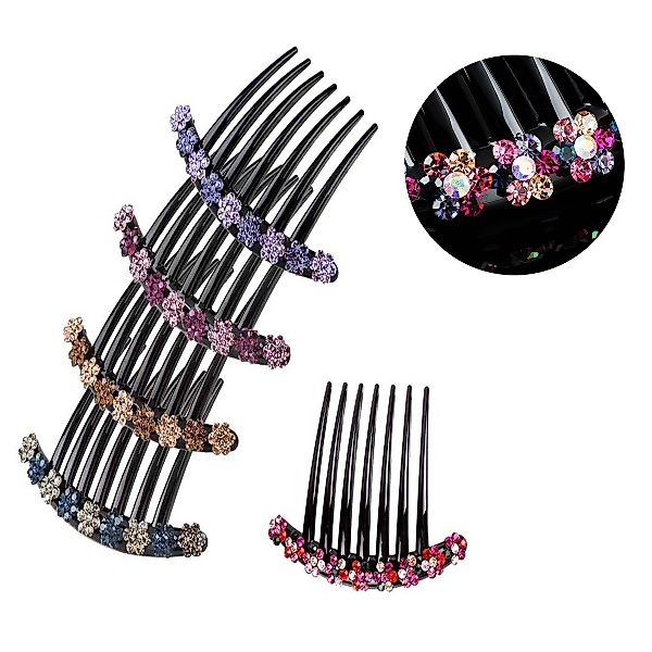 ZEUOPQ Haarkamm 5-teiliges Haarschmuck-Set Haarkämme Zähne günstig online kaufen
