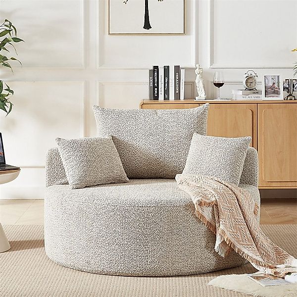 MODFU Relaxsessel Flauschiger moderner Schlafsesse (mit günstig online kaufen