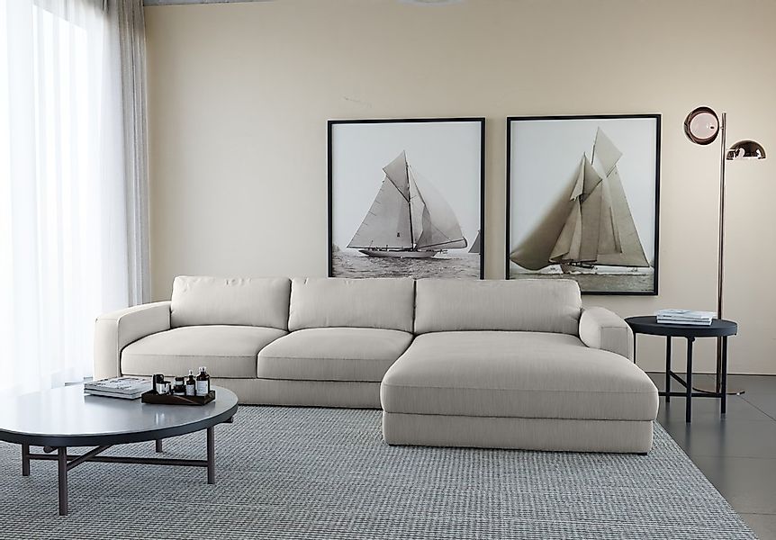 Places of Style Ecksofa "Bloomfield, bequem und elegant, L-Form", wahlweise günstig online kaufen
