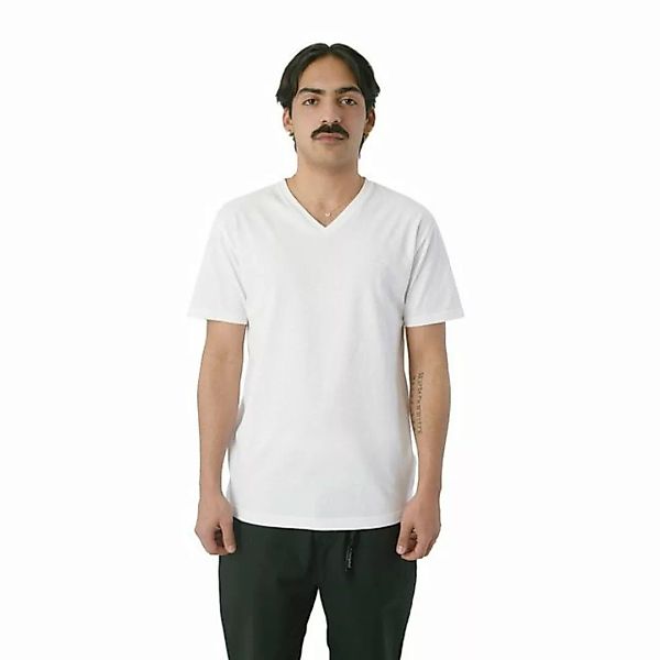 Cleptomanicx T-Shirt Ligull Regular V - white günstig online kaufen