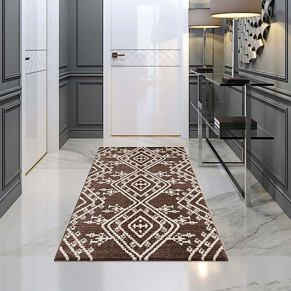 Carpet City Teppich »April 2291«, rechteckig, 10 mm Höhe, Läufer, weich dur günstig online kaufen