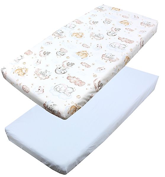 TupTam Spannbettlaken Baby Spannbettlaken Spannbetttuch für günstig online kaufen