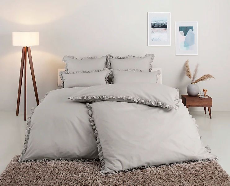 OTTO home Bettwäsche "Violetta in Gr. 135x200 oder 155x220 cm" 2 Stk. Bettw günstig online kaufen