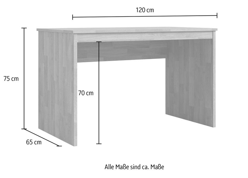 Home affaire Schreibtisch Logo, einfache moderne günstig online kaufen