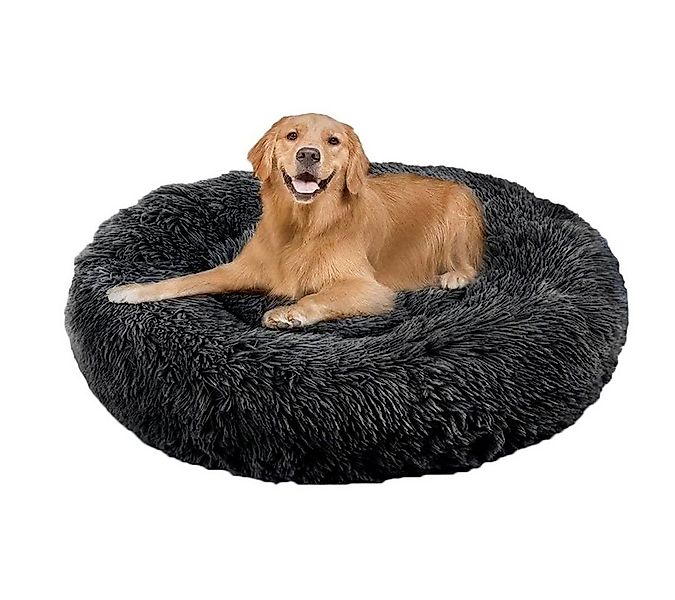 Wallace & Jones Hundekorb Plüschbett Sarnia, dunkelgrau, 80 x 80 x 24 cm, H günstig online kaufen