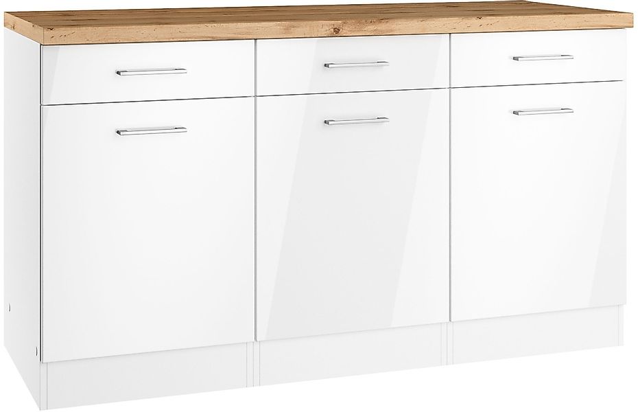 KOCHSTATION Unterschrank "KS-Milan" Unterschrank 150 cm, matte oder hochglä günstig online kaufen