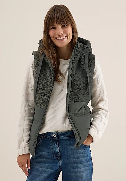 Cecil Fellweste mit Stehkragen günstig online kaufen