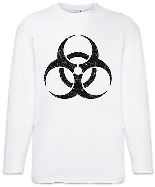 Urban Backwoods Langarmshirt Biohazard Vintage Symbol Langarm T-Shirt Big C günstig online kaufen