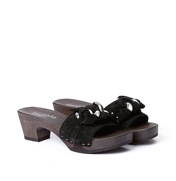 Softclox KORALIE Kaschmir schwarz (dunkel) Pantolette günstig online kaufen