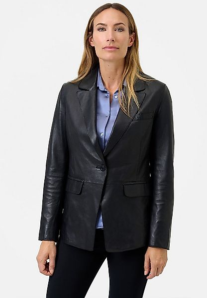 RICANO Lederblazer Teresa Lederblazer mit Pattentaschen und Reverskragen günstig online kaufen