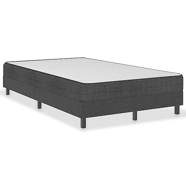 Bettgestell Grau Stoff 120×200 Cm günstig online kaufen