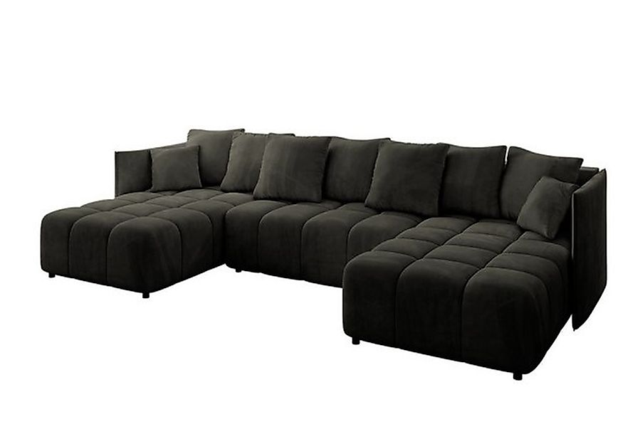 ALTDECOR Ecksofa LONLI-U, Couch mit Schlaffunktion, Stauraum Wohnlandschaft günstig online kaufen