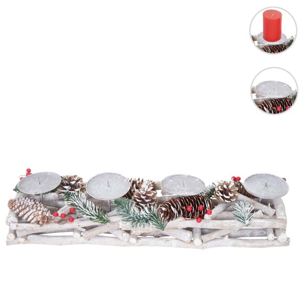 MCW Adventskranz T867, Mit 4 Kerzenhaltern, günstig online kaufen