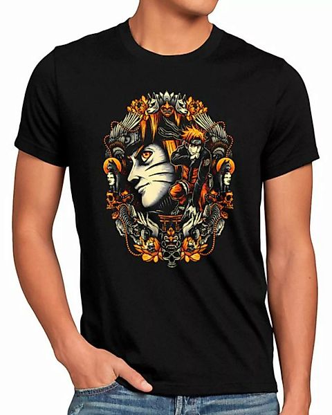 style3 Print-Shirt Herren T-Shirt Ninja Legend kakashi sasuke shikamaru kag günstig online kaufen