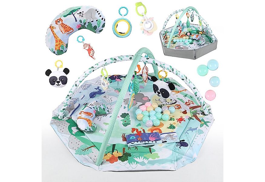 oyajia Spielbogen Baby Spielmatte Zaun Fitness Krabbeldecke Spielecke 105x1 günstig online kaufen