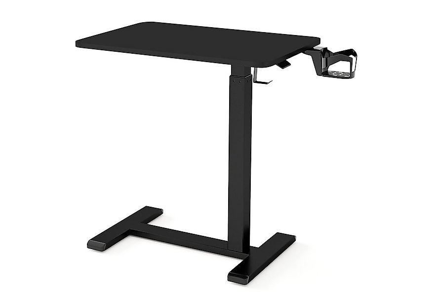 COSTWAY Laptoptisch, Beistelltisch für Bett mit Rollen, höhenverstellbar günstig online kaufen