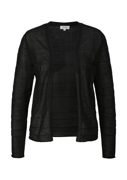 s.Oliver Cardigan Strickjacke Cardigan mit Musterstruktur günstig online kaufen