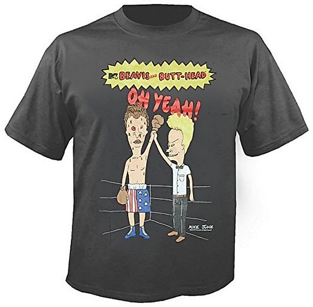 BEAVIS and BUTT-HEAD T-Shirt Boxen (Stück, 1-tlg., Stück) mit Frontprint günstig online kaufen