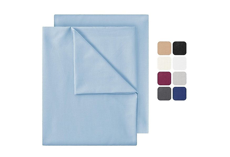 NatureMark Bettlaken 2er-Set klassisches Betttuch Haustuch, 100% Baumwolle, günstig online kaufen